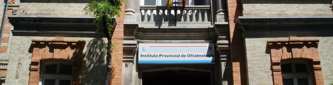 Fachada del Instituto Provincial de Oftalmología de Madrid