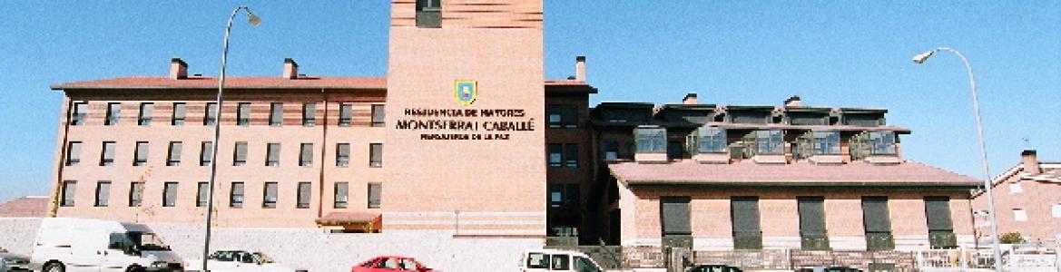 Fachada residencia Montserrat Caballé