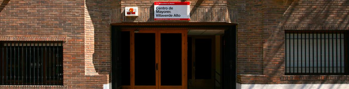 Fachada Centro de Mayores Villaverde Alto Centro de Mayores Villaverde Alto