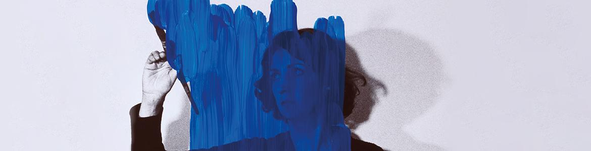 pintura azul