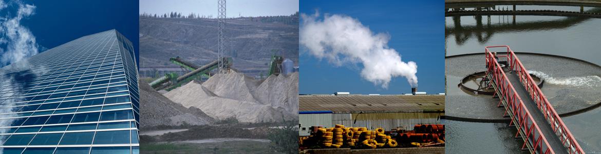 Imagen de una empresa, cantera, industria y depuradora