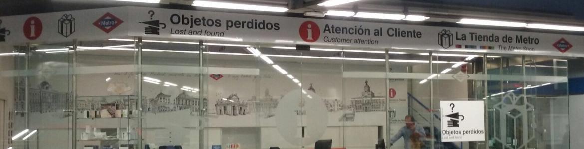 Centro de Atención al Cliente y Objetos Perdidos Centro de Atención al Cliente y Objetos Perdidos