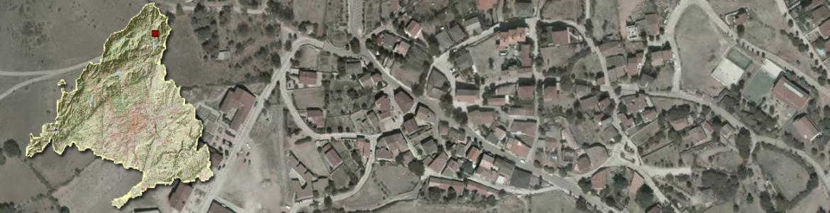 Vista aérea de Berzosa del Lozoya