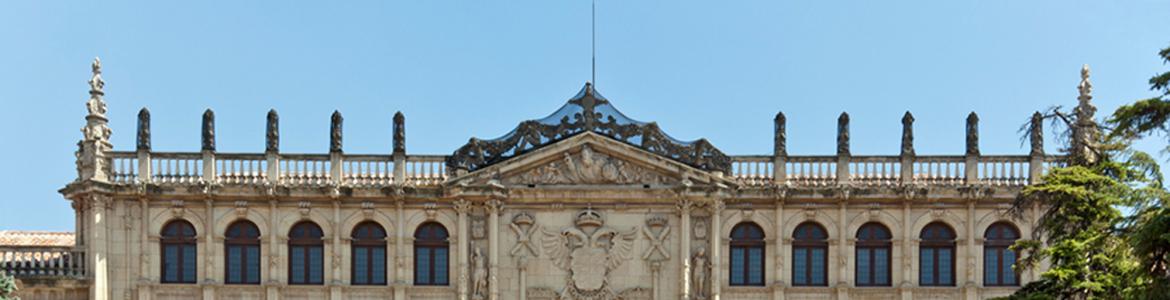Fachada de la Universidad de Alcalá de Henares.