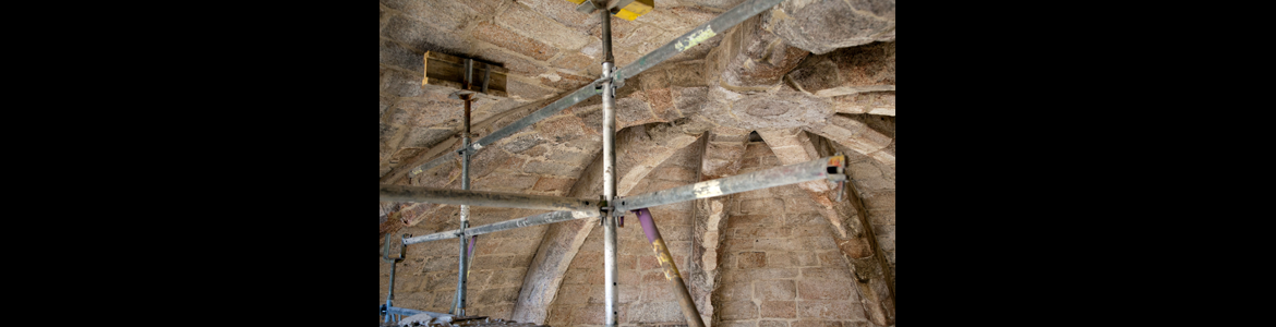 Restauración del ábside y antesacristía del Monasterio de Santa María la Real de Valdeiglesias