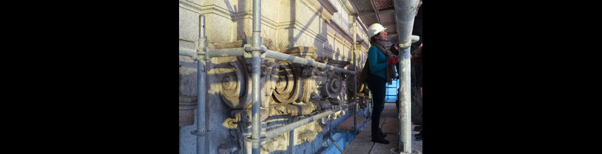 Restauración de fachadas de la iglesia de Santa Bárbara