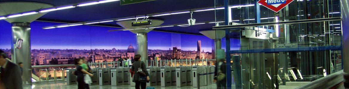 New Ministries interchange lobby. In the background the wall