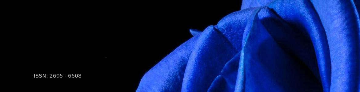 parte de rosa de color azul