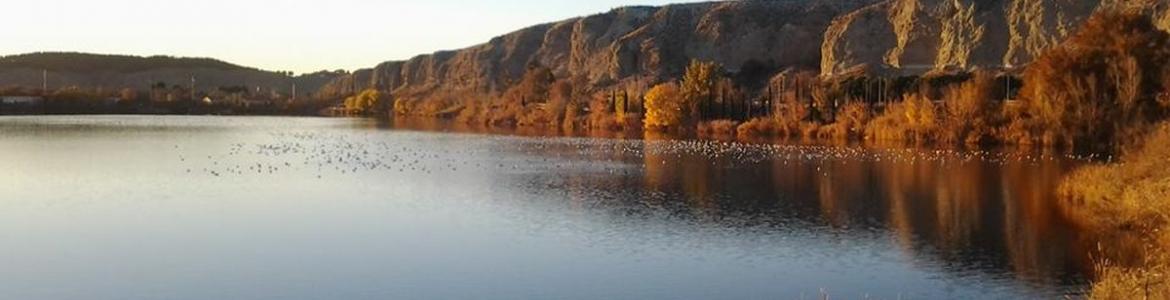 Laguna de El Campillo al atardecer