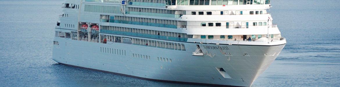 ship at sea
