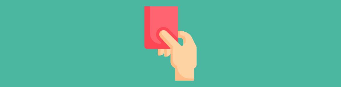 Red card