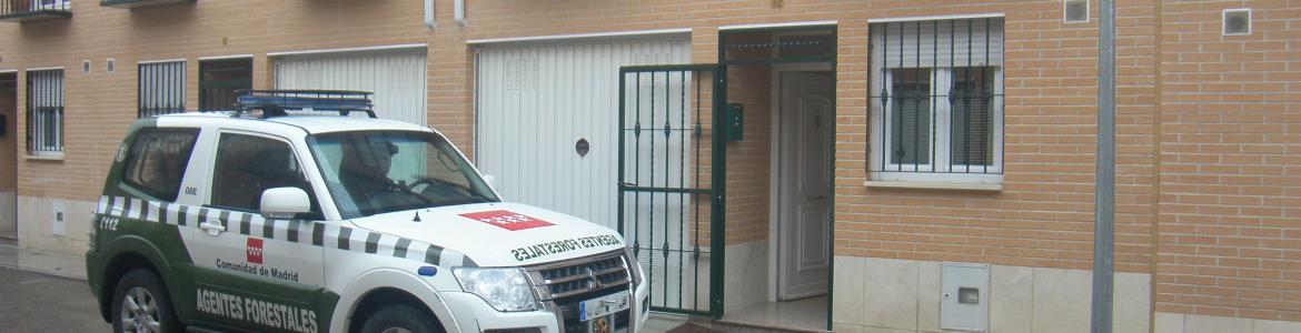 Imagen de la oficina comarcal 8 del Cuerpo de Agentes Forestales.