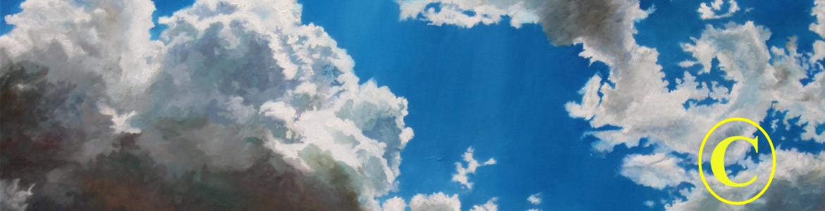 Clouds with copyright Clouds with copyright