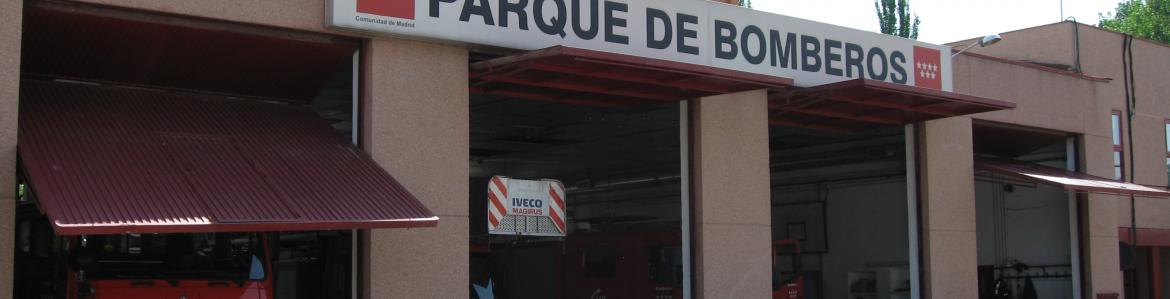 Parque de bomberos en Alcobendas