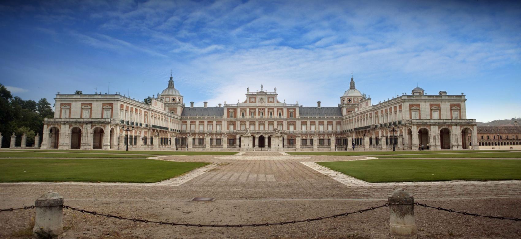 Fachada principal Palacio Real de Aranjuez 