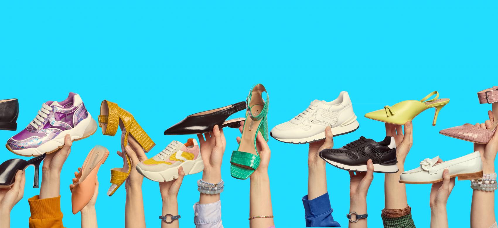 Zapatillas variadas