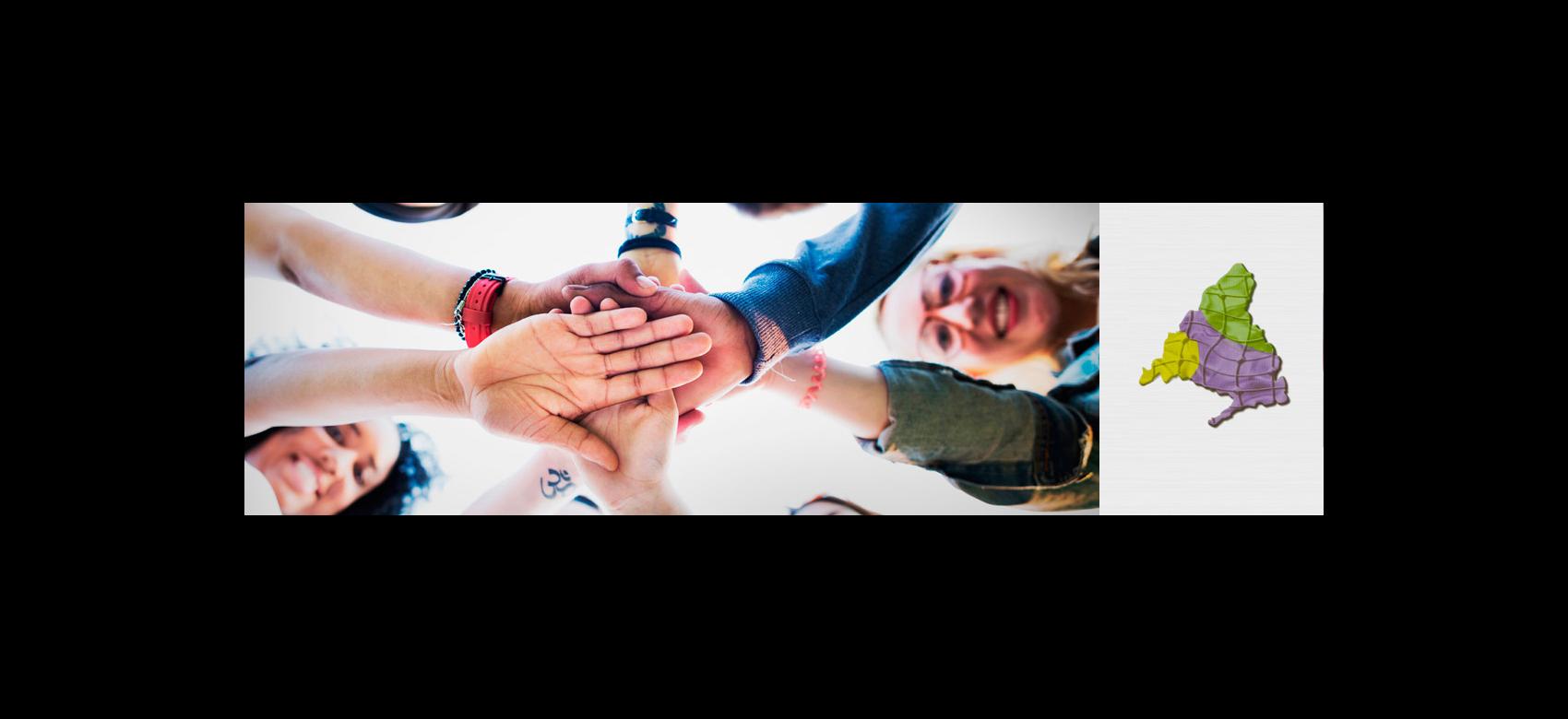 Acceso a la Red de Atención Social a personas con enfermedad mental Banner y Logotipo de la Red de Atención Social a personas con enfermedad mental