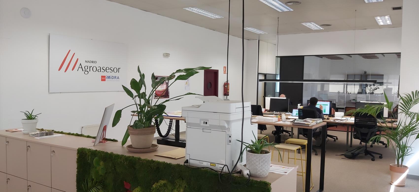 Oficinas de Madrid Agroasesor y Madrid Rural