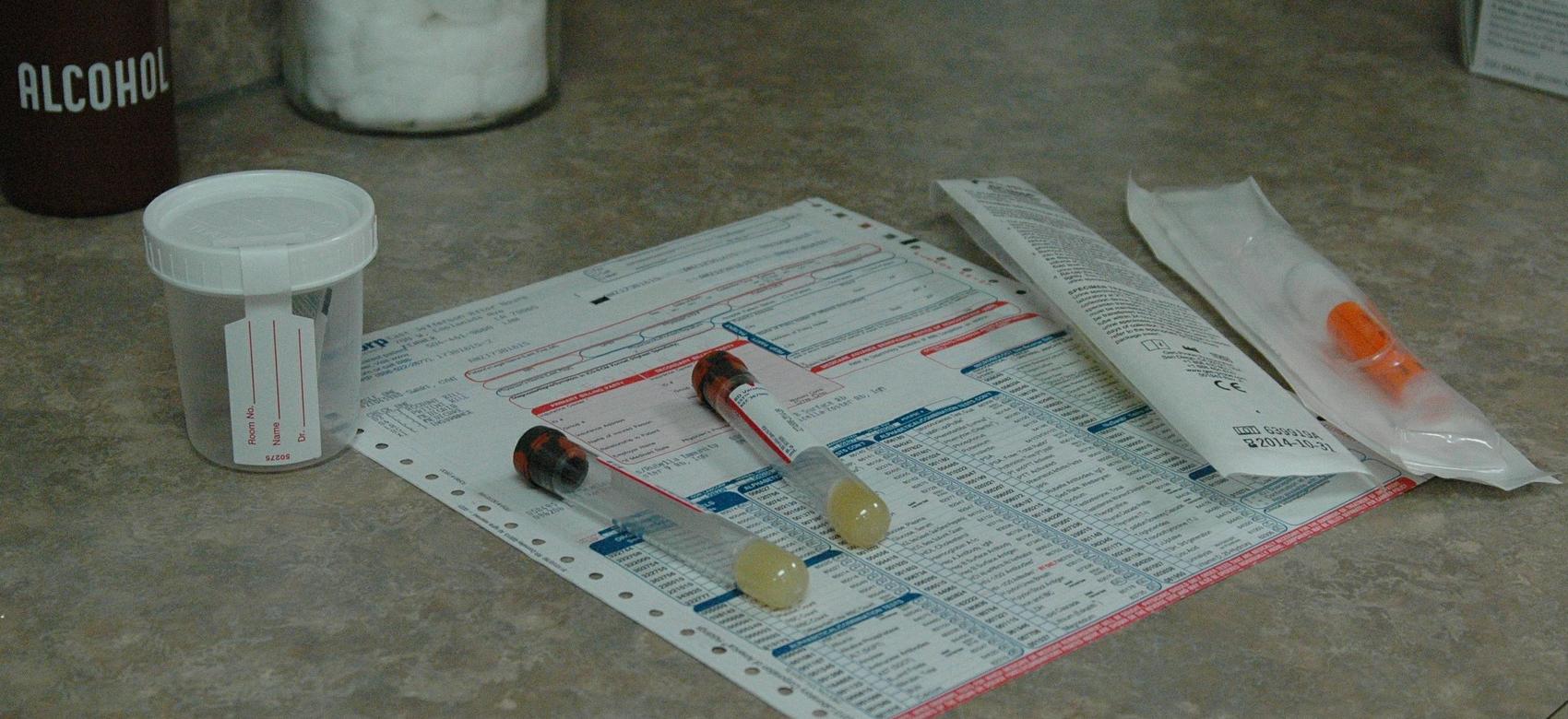 Kit analítica de sangre