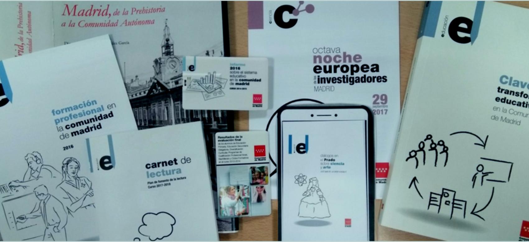 publicaciones de consejería de educación, ciencia y universidades