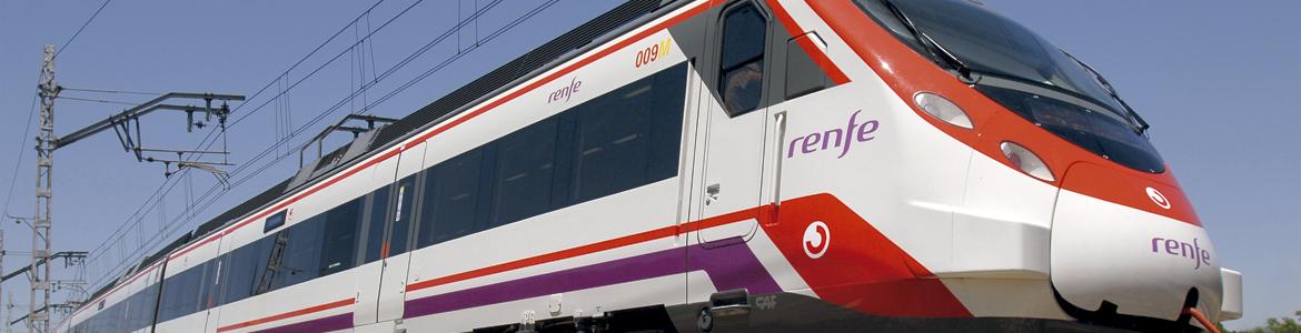 Tren CIVIA accesible de Cercanías Tren modelo CIVIA de Cercanías