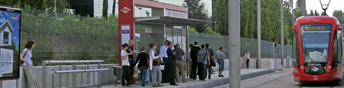 Estación de Metro Ligero Somosaguas Sur