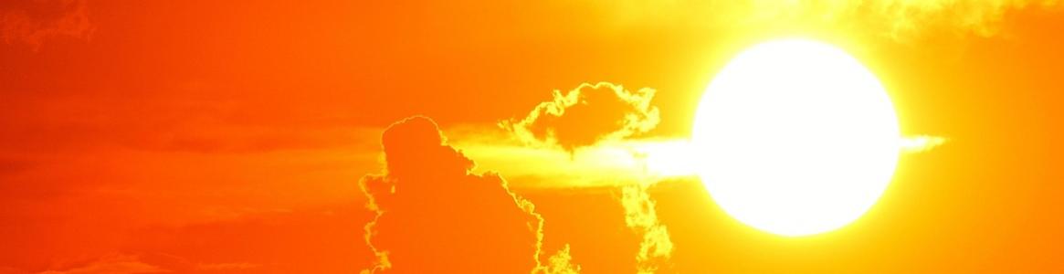 sol atardecer