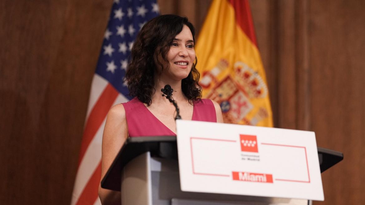 a participado en un encuentro con estudiantes y miembros de la colonia española en Miami.