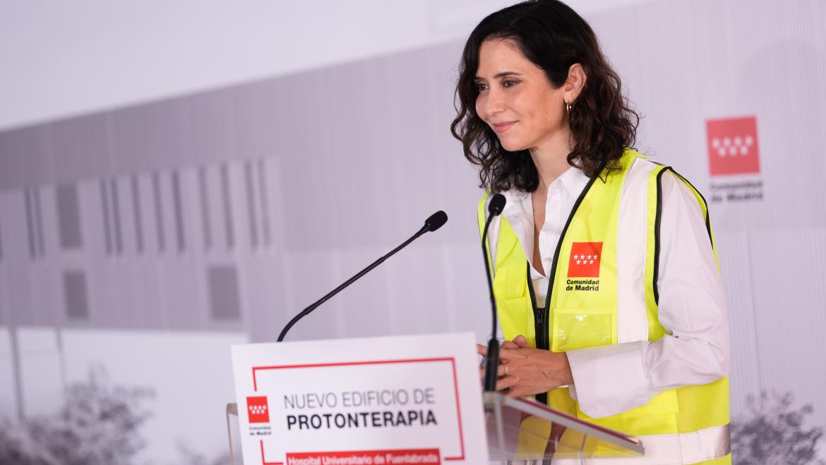 La presidenta Isabel Díaz Ayuso