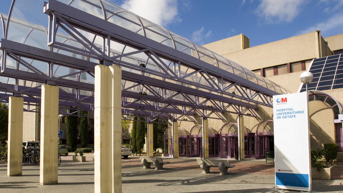 Fachada Hospital de Getafe