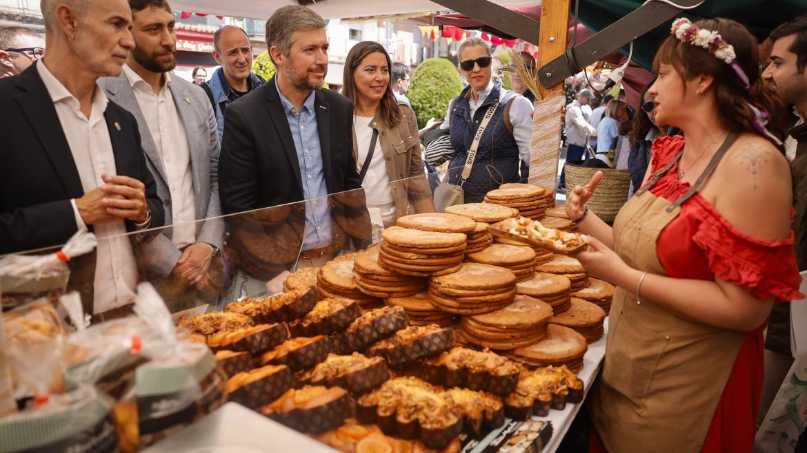 Miguel Ángel García Martín en la Gran Feria Medieval de El Álamo