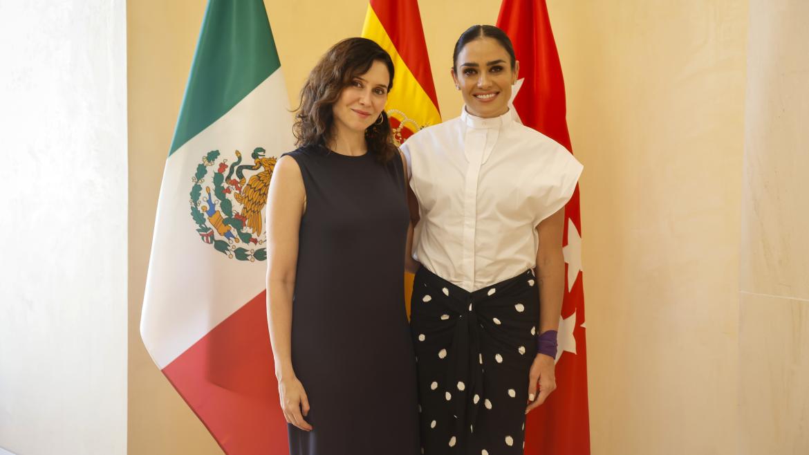 Díaz Ayuso se ha reunido con la alcaldesa de la demarcación de Cuauhtémoc, Alessandra Rojo