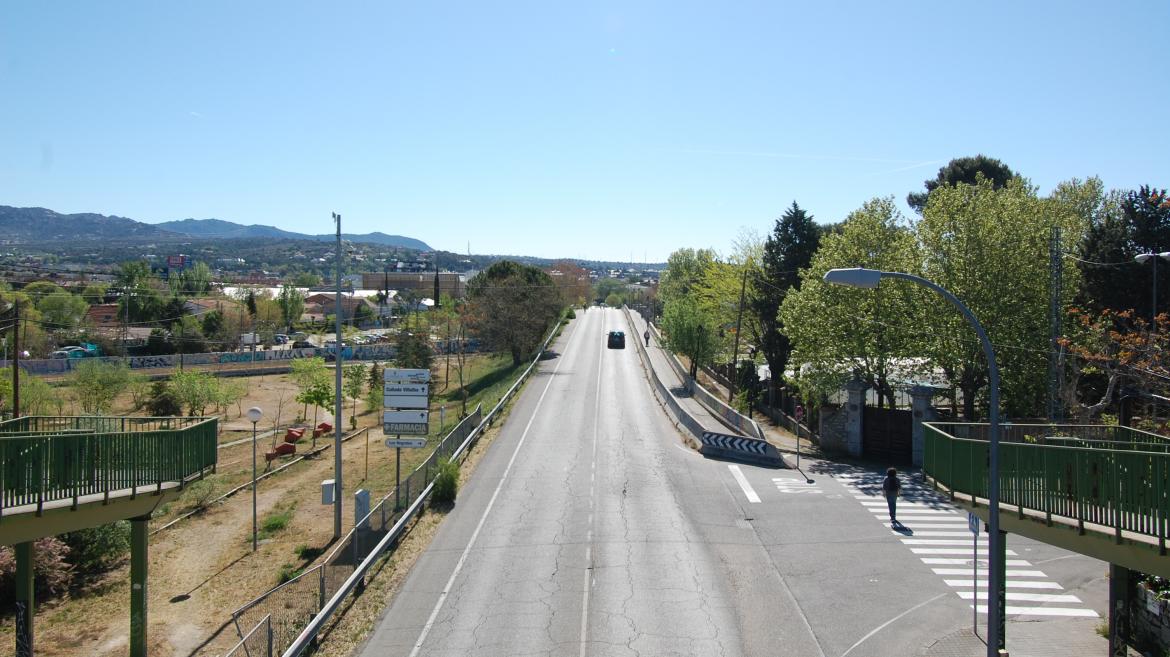 A street in Alpedrete