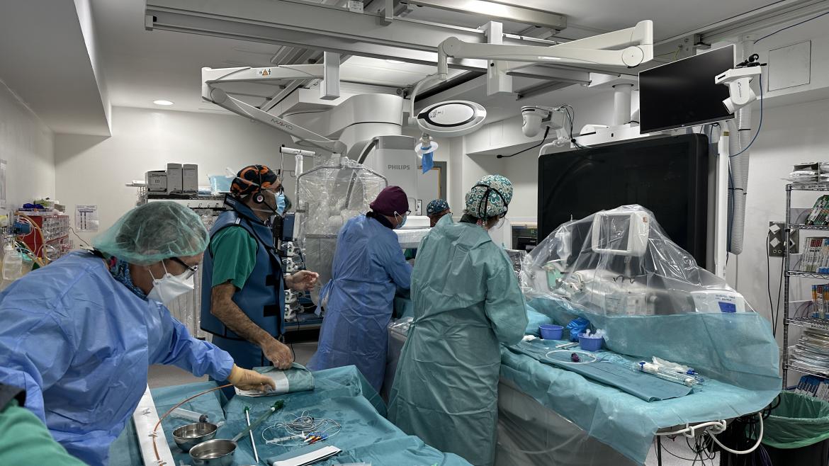 Operación Hospital La Paz Medstream 360 Operación en directo
