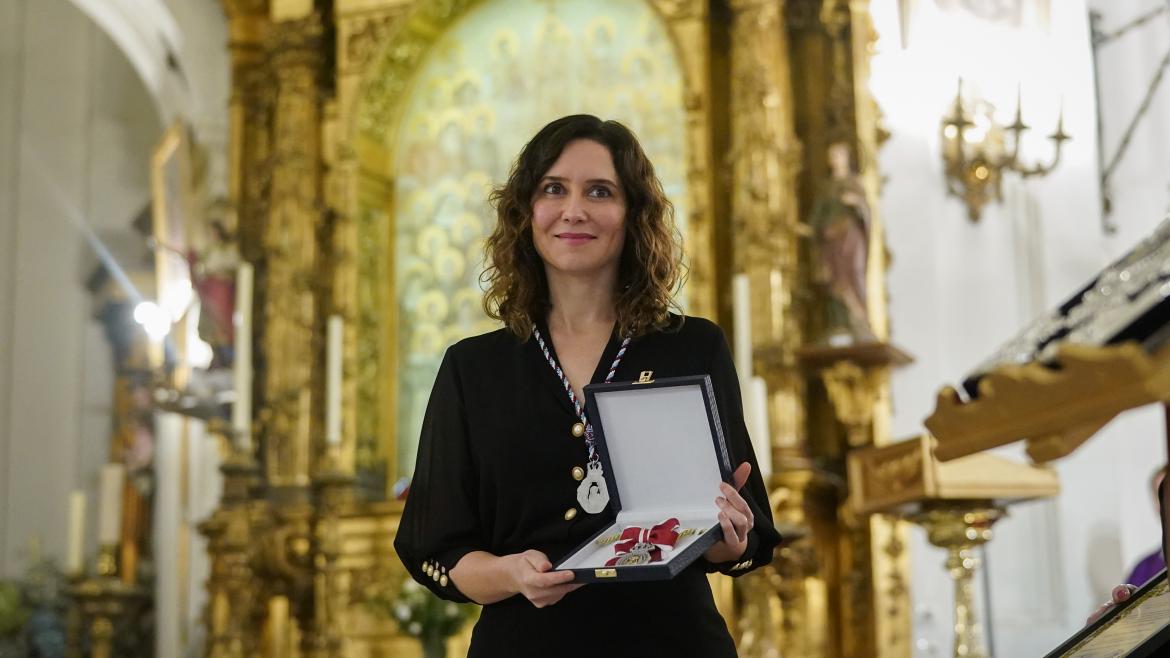 la presidenta en la misa