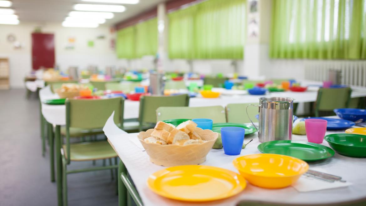 Un comedor escolar