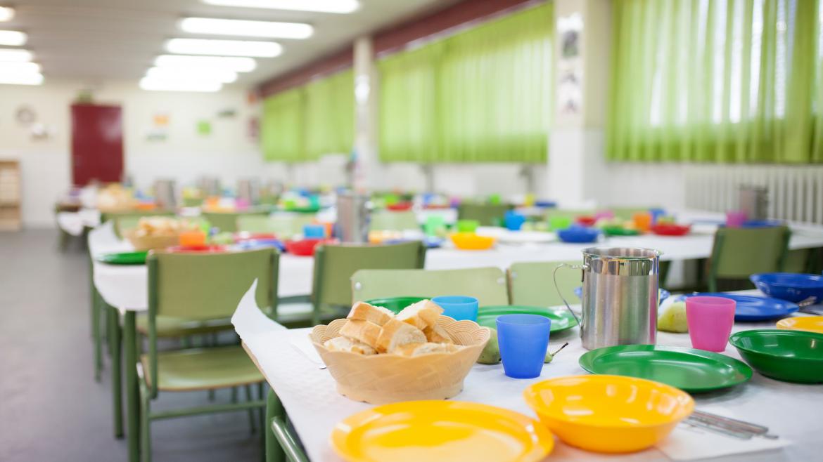 Un comedor escolar