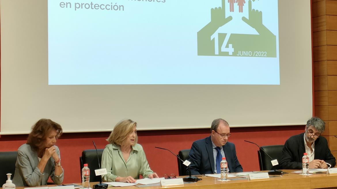 La consejera Concepción Dancausa en la jornada sobre buenas prácticas de acogida