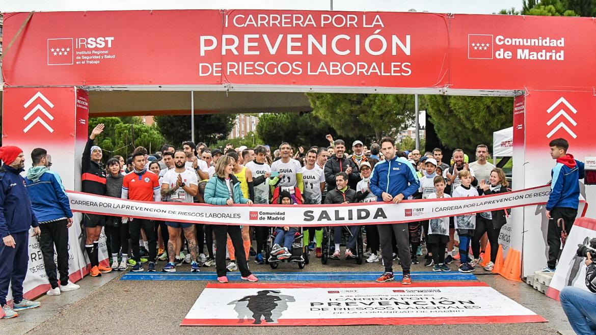 Imagen del artículo Gran éxito de la I Carrera por la Prevención de Riesgos Laborales de la Comunidad de Madrid