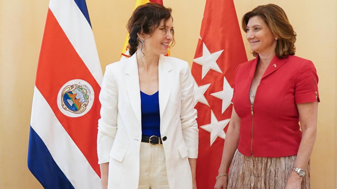 La presidenta durante el encuentro