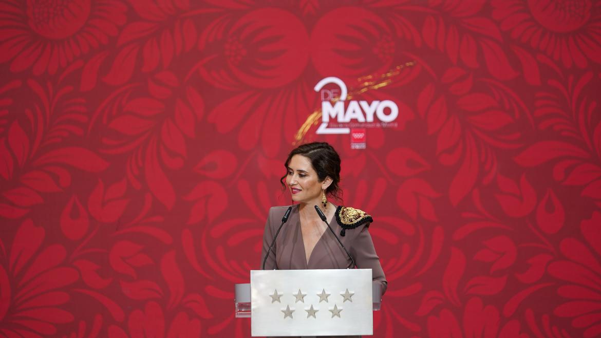 La presidenta en el acto