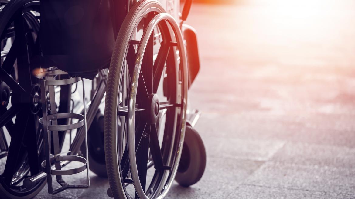 A wheelchair