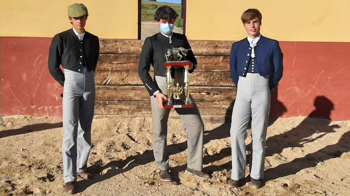 Alejandro Chicharro, ganador del II Certamen de Novilleros de la Asociación de Ganaderos de Madrid