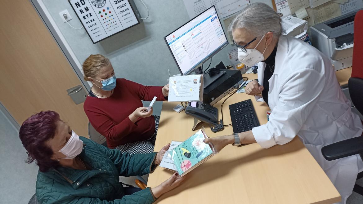 Consulta del Cetnro de Salud Navas del Rey