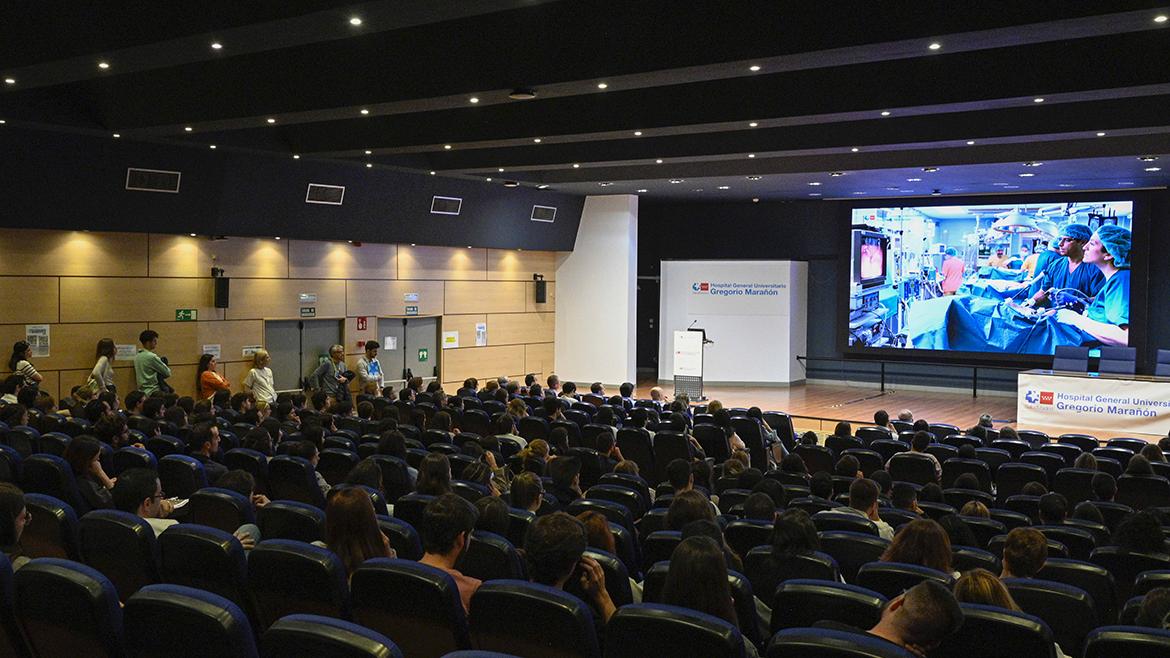 aula magna hospital gregorio marañón