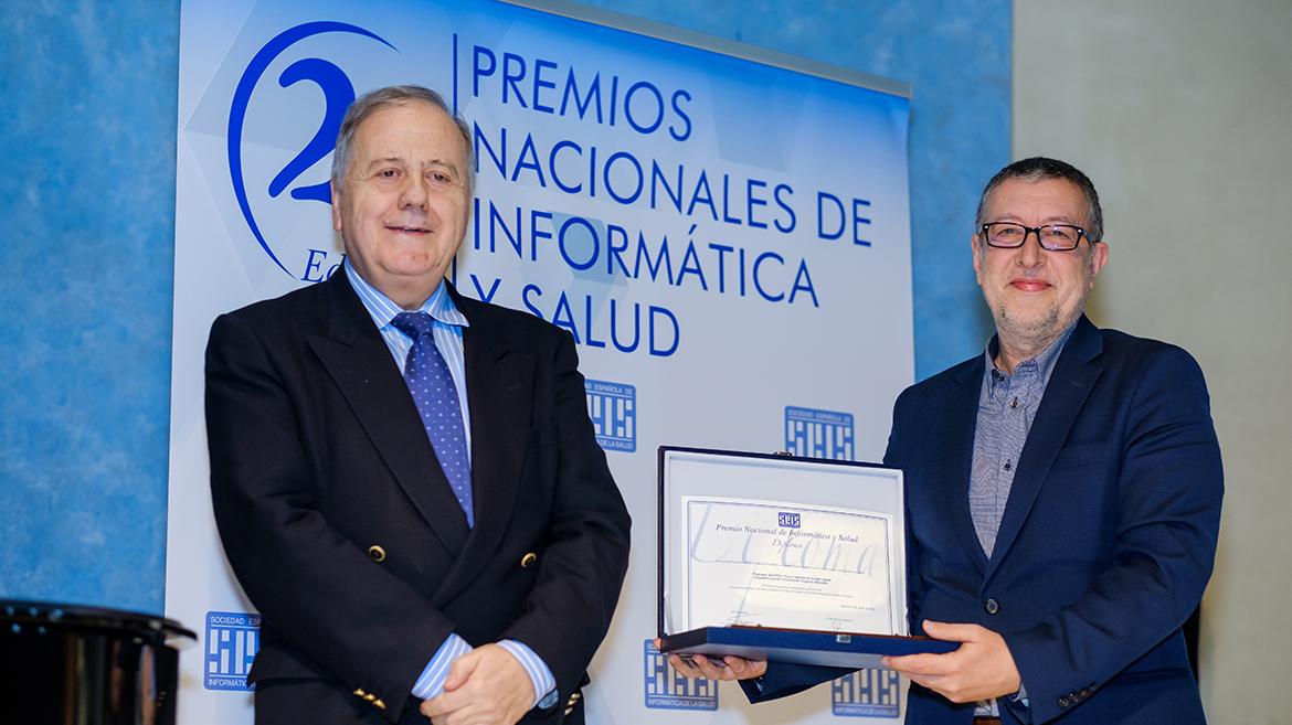 el responsable del hospital gregorio marañon recibe el premio