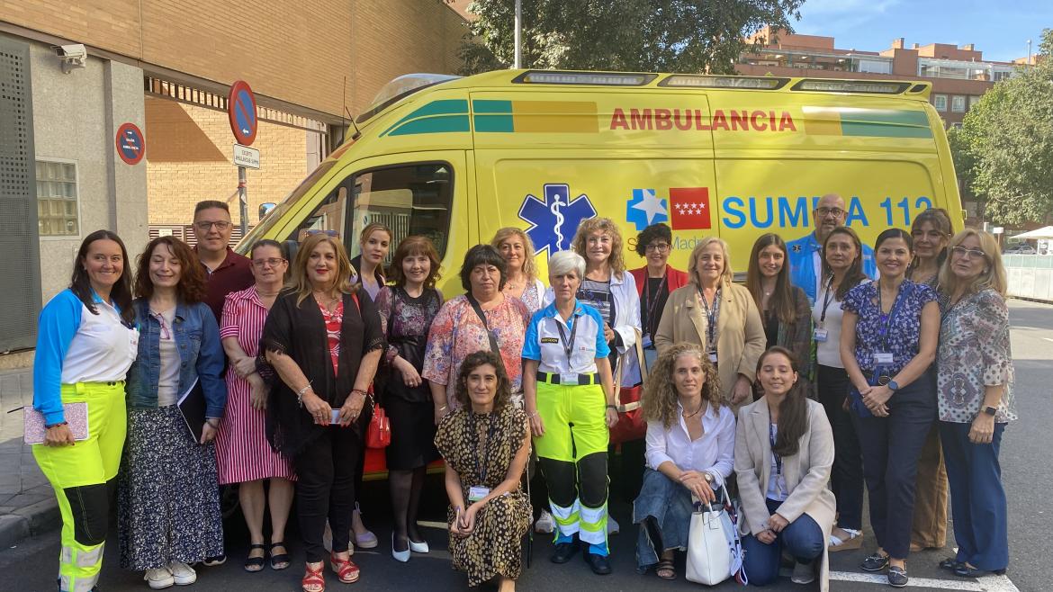 Imagen de grupo de integrantes del Comité de Pacientes de SUMMA 112