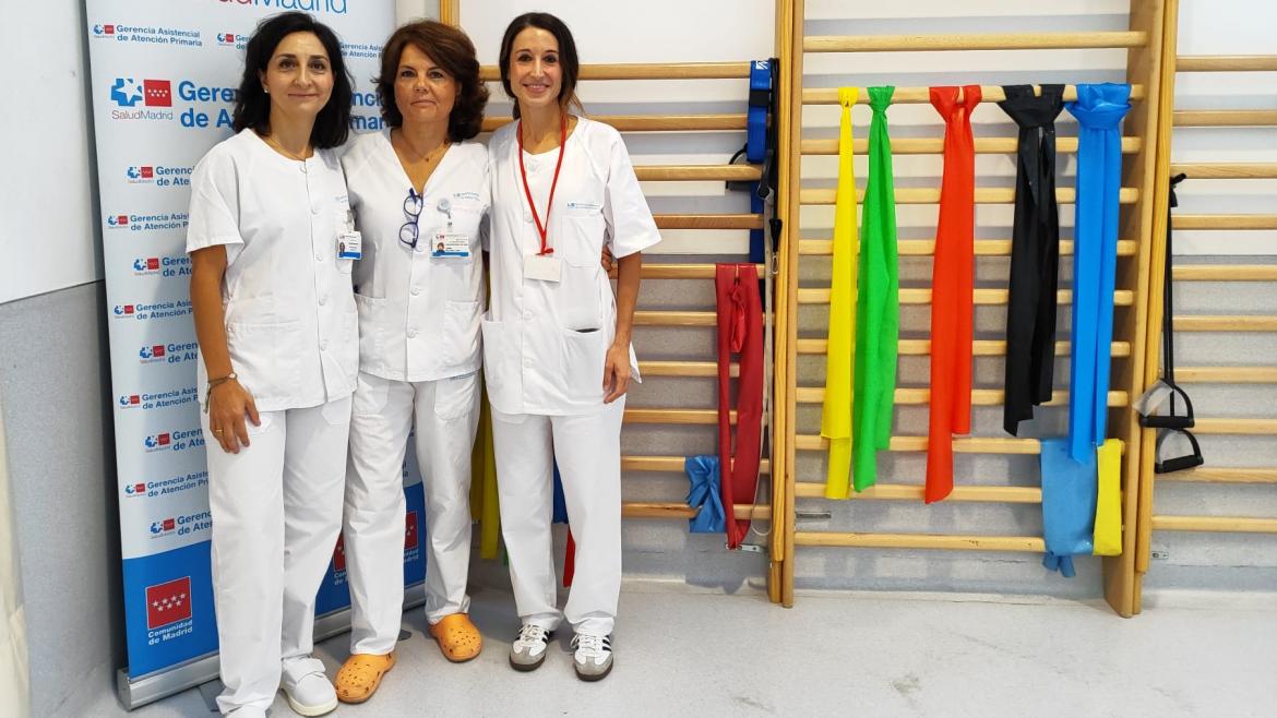 Las fisioterapeutas del Taller del Dolor