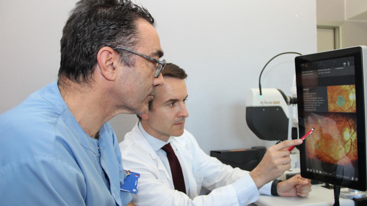 Imagen del artículo El Hospital Clínico San Carlos dispone de una unidad exclusiva para tratar una de las enfermedades más frecuentes de la retina