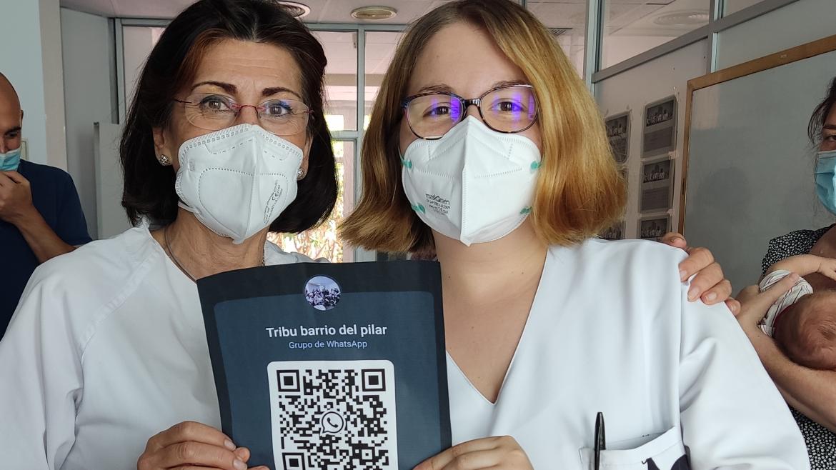 Profesionales del Centro de Salud Barrio del Pilar